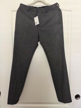 H&M Charcoal Gray Men's Dress Pants